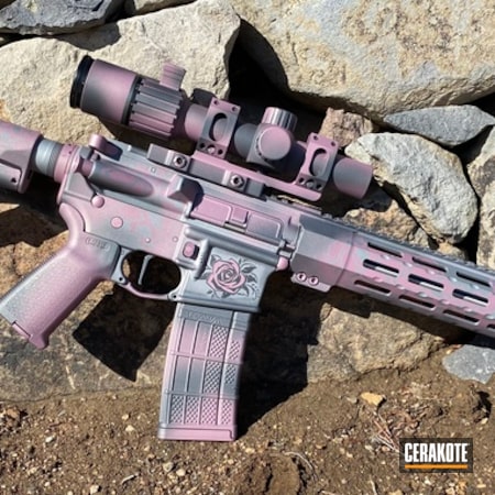 Powder Coating: Pink,Rose,Girlguns,PINK CHAMPAGNE H-311,S.H.O.T,Armor Black H-190,.223,Satin Mag H-147,Sniper Grey H-234,AR-15,Tactical Grey H-227,Kryptek