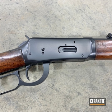 Winchester Model 94 Cerakoted Using Blackout