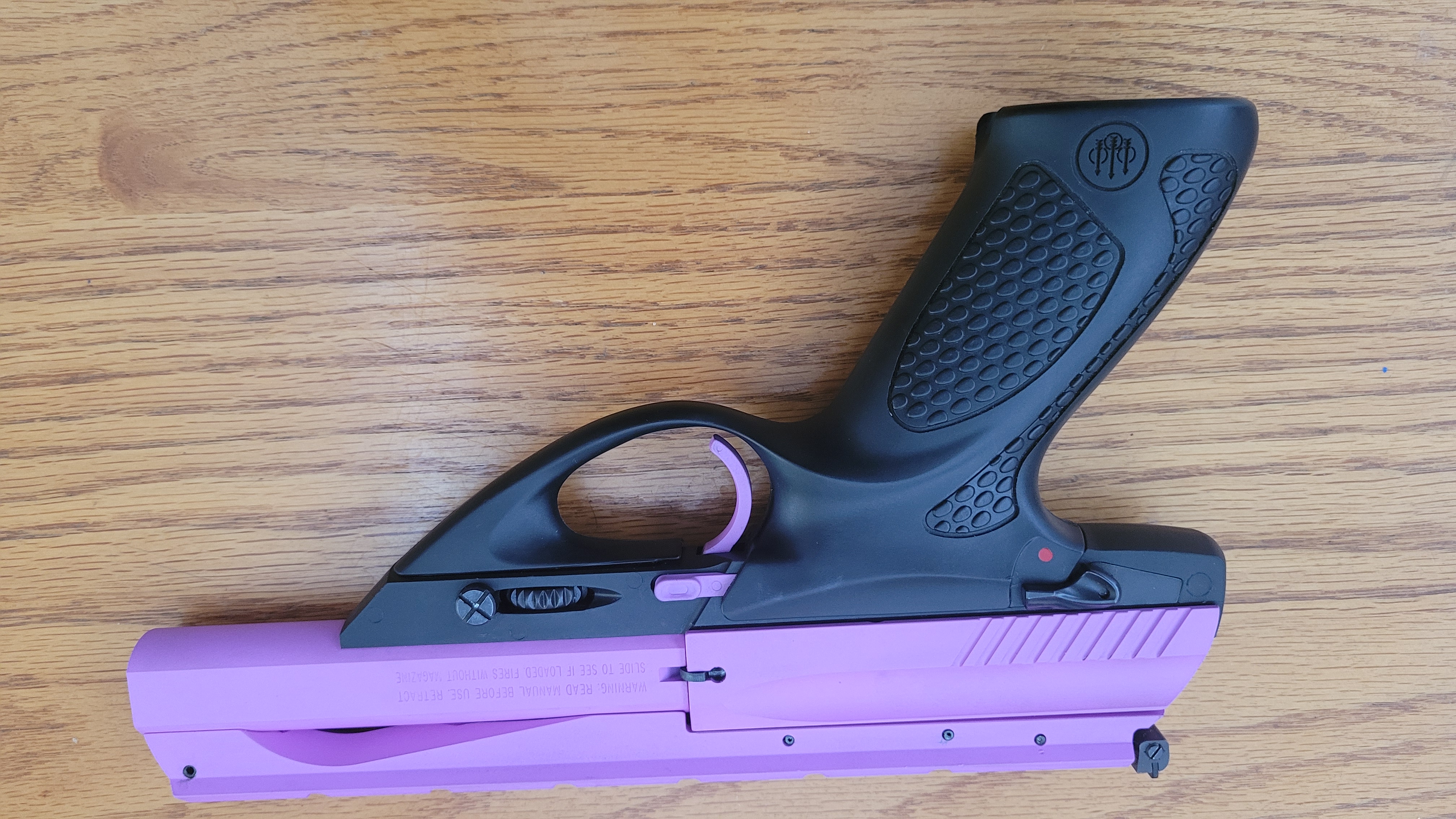 Beretta Pistol Cerakoted using PURPLEXED | Cerakote