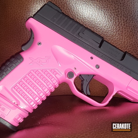 Powder Coating: 9mm,XDS,S.H.O.T,Springfield Armory,Prison Pink H-141