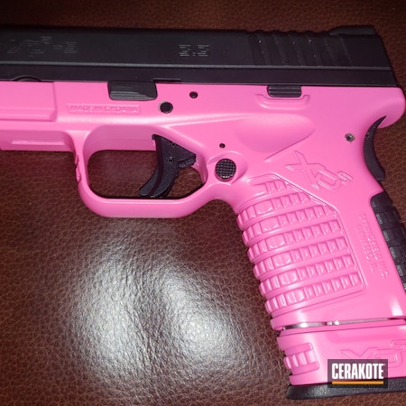 Powder Coating: 9mm,XDS,S.H.O.T,Springfield Armory,Prison Pink H-141