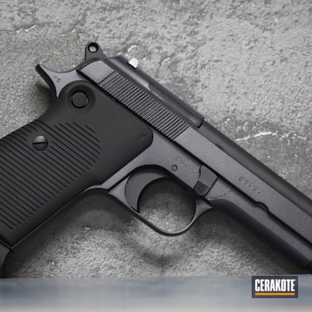 Powder Coating: 9mm,BLACKOUT E-100,S.H.O.T,Pistol,Beretta,Handgun,CARBON GREY E-240
