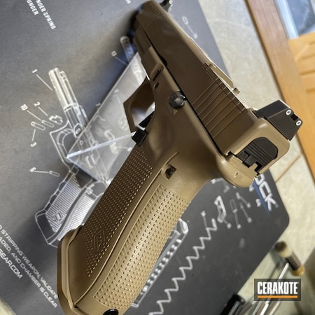 Powder Coating: 9mm,S.H.O.T,Glock 34,FDE E-200