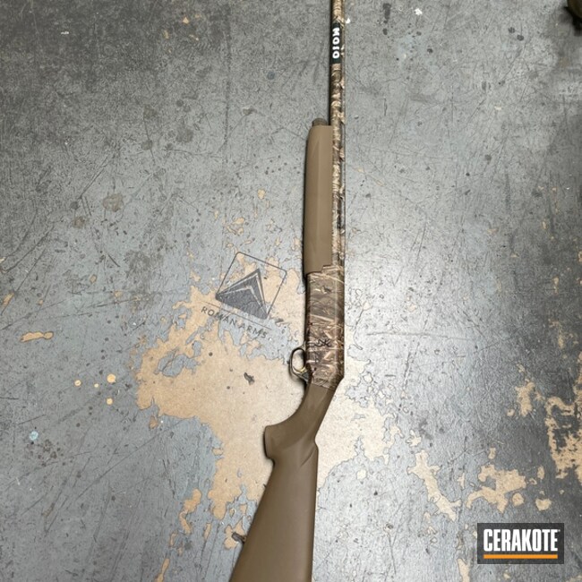 Browning Shotgun Cerakoted Using Glock® Fde