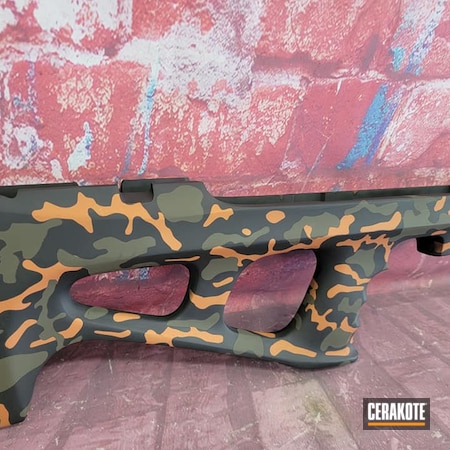 Powder Coating: COPPER SUEDE H-310,Graphite Black H-146,S.H.O.T,Airsoft,Highland Green H-200,Woodland Camo,Air Rifle