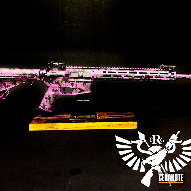 Cerakoted: S.H.O.T,Sniper Grey H-234,MultiCam,Bright Purple H-217,Girls Gun,Armor Black H-190,.22LR,PURPLEXED H-332,Purple,Paintball Gun