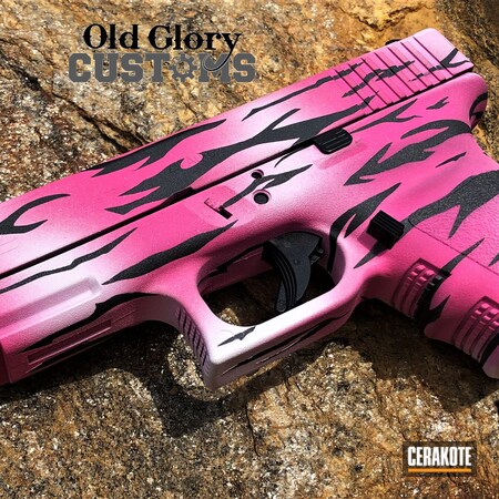 Powder Coating: pink camouflage,Glock,Tiger Stripes,Snow White H-136,S.H.O.T,Cobalt H-112,Prison Pink H-141,Glock 30,45 ACP