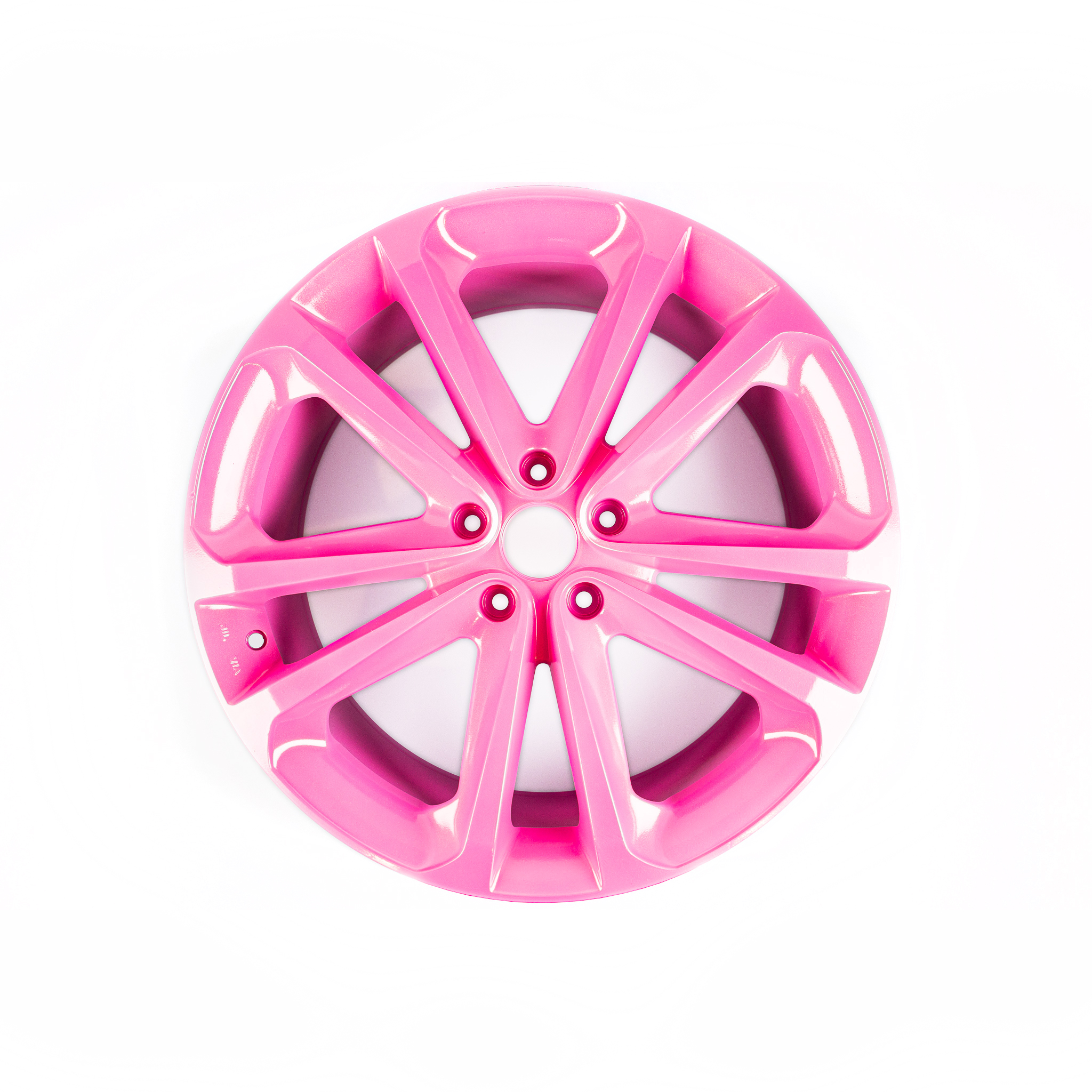 Wheels Cerakoted using Sig™ Pink and Cerakote FX Mystique | Cerakote