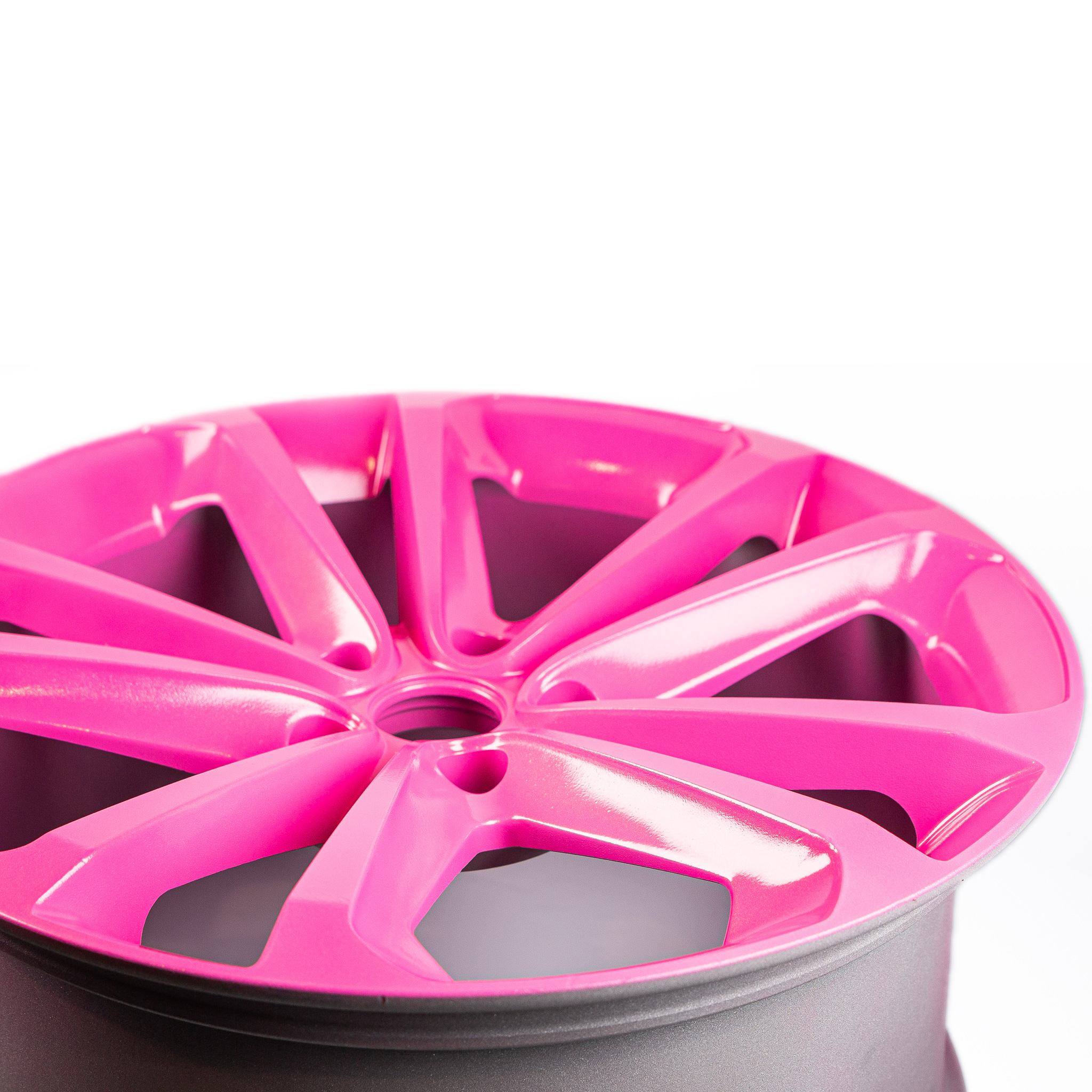 Wheels Cerakoted using Sig™ Pink and Cerakote FX Mystique | Cerakote