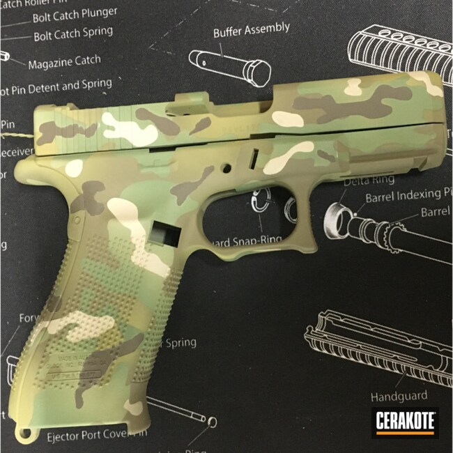 Cerakote Service Ghost multicam cerakote slide or entire firearm 0