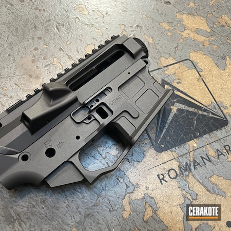 Powder Coating: Graphite Black H-146,5.56,S.H.O.T,Tactical Rifle,Tungsten H-237,AR-15,AR15 Builders Kit,Radian Weapons,Disruptive Grey,Upper / Lower / Handguard