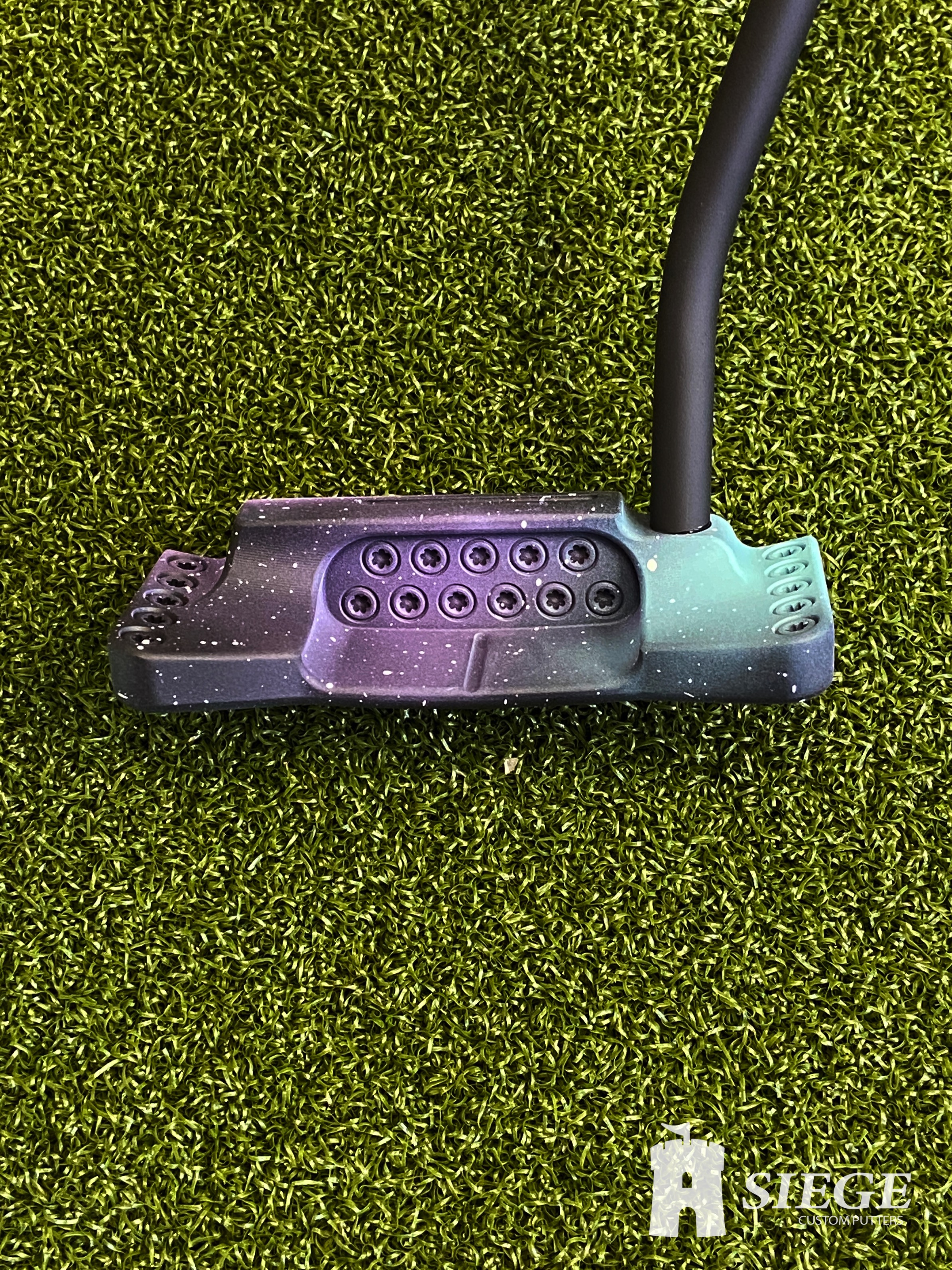 PXG Galaxy Themed Putter Cerakoted using Graphite Black, PURPLEXED and ...