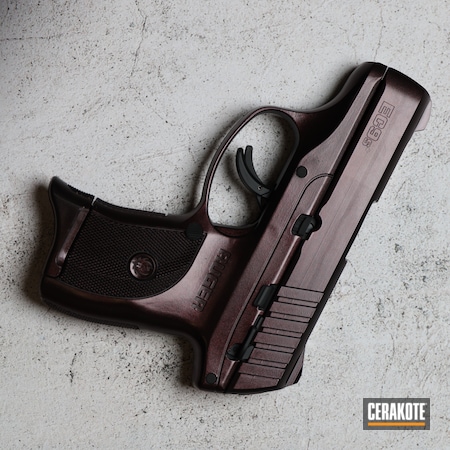 Powder Coating: 9mm,Graphite Black H-146,S.H.O.T,Cerakote FX BLAZE FX-101,Pistol,EC9s,Ruger,Handgun