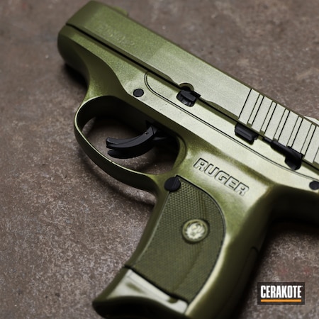 Powder Coating: 9mm,S.H.O.T,Pistol,Cerakote FX RANGER FX-106,EC9s,Noveske Bazooka Green H-189,Ruger,Handgun