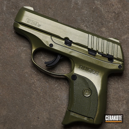 Powder Coating: 9mm,S.H.O.T,Pistol,Cerakote FX RANGER FX-106,EC9s,Noveske Bazooka Green H-189,Ruger,Handgun