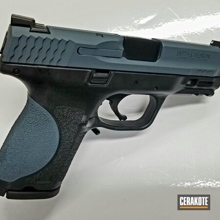 Powder Coating: Smith & Wesson M&P,Smith & Wesson,S.H.O.T,JESSE JAMES COLD WAR GREY H-402