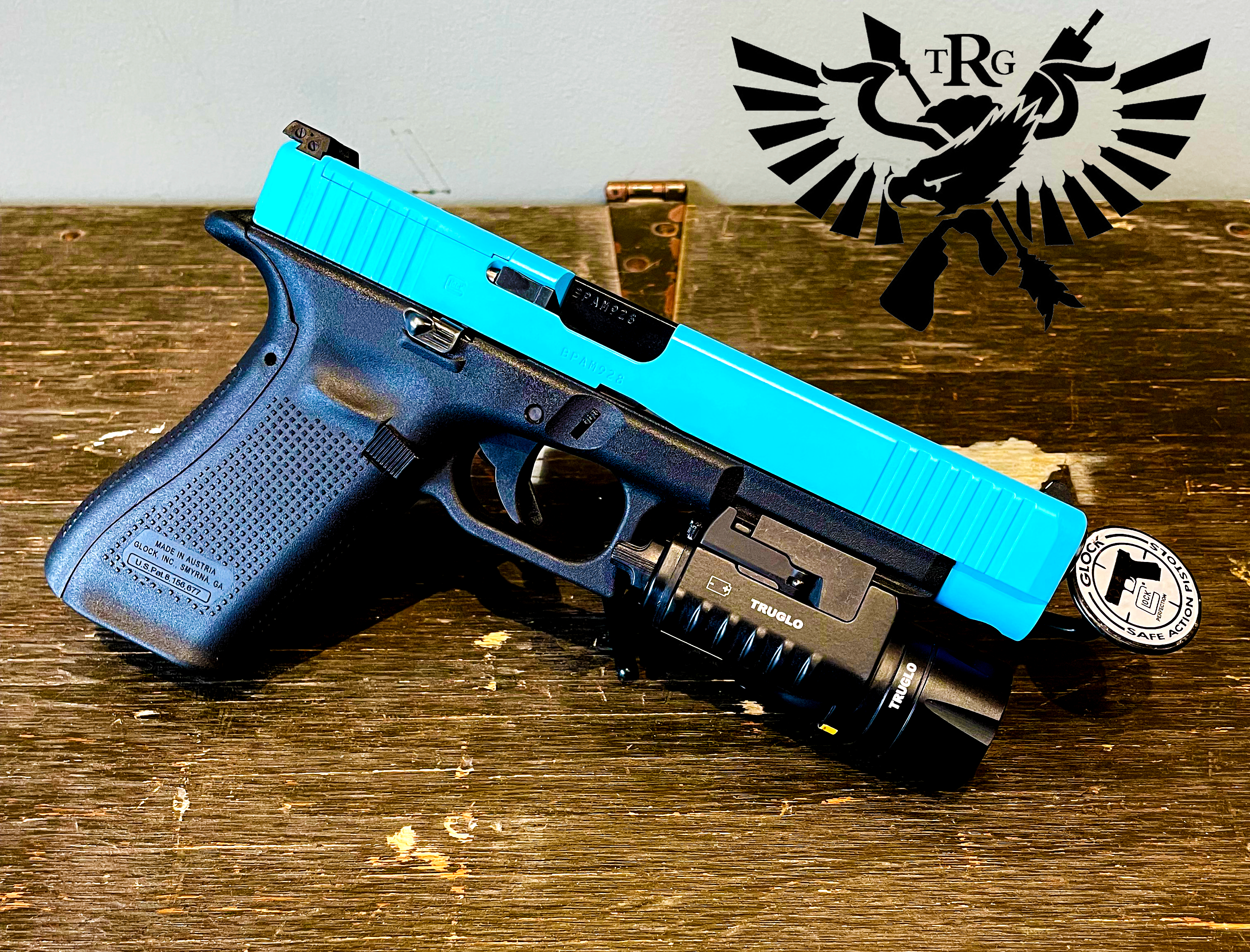 Blue Raspberry Cerakote Glock Cerakoted using Blue Raspberry | Cerakote