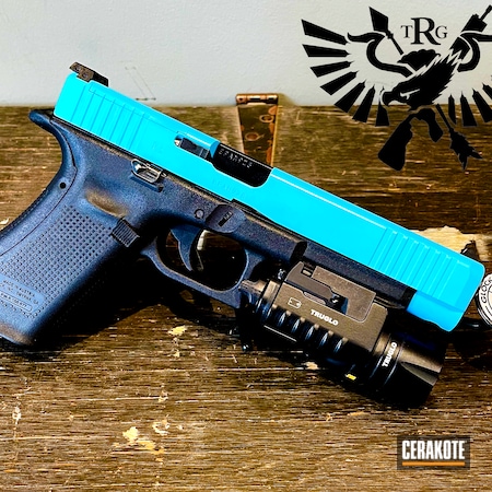 Powder Coating: 9mm,Glock,BLUE RASPBERRY H-329,Blue,S.H.O.T