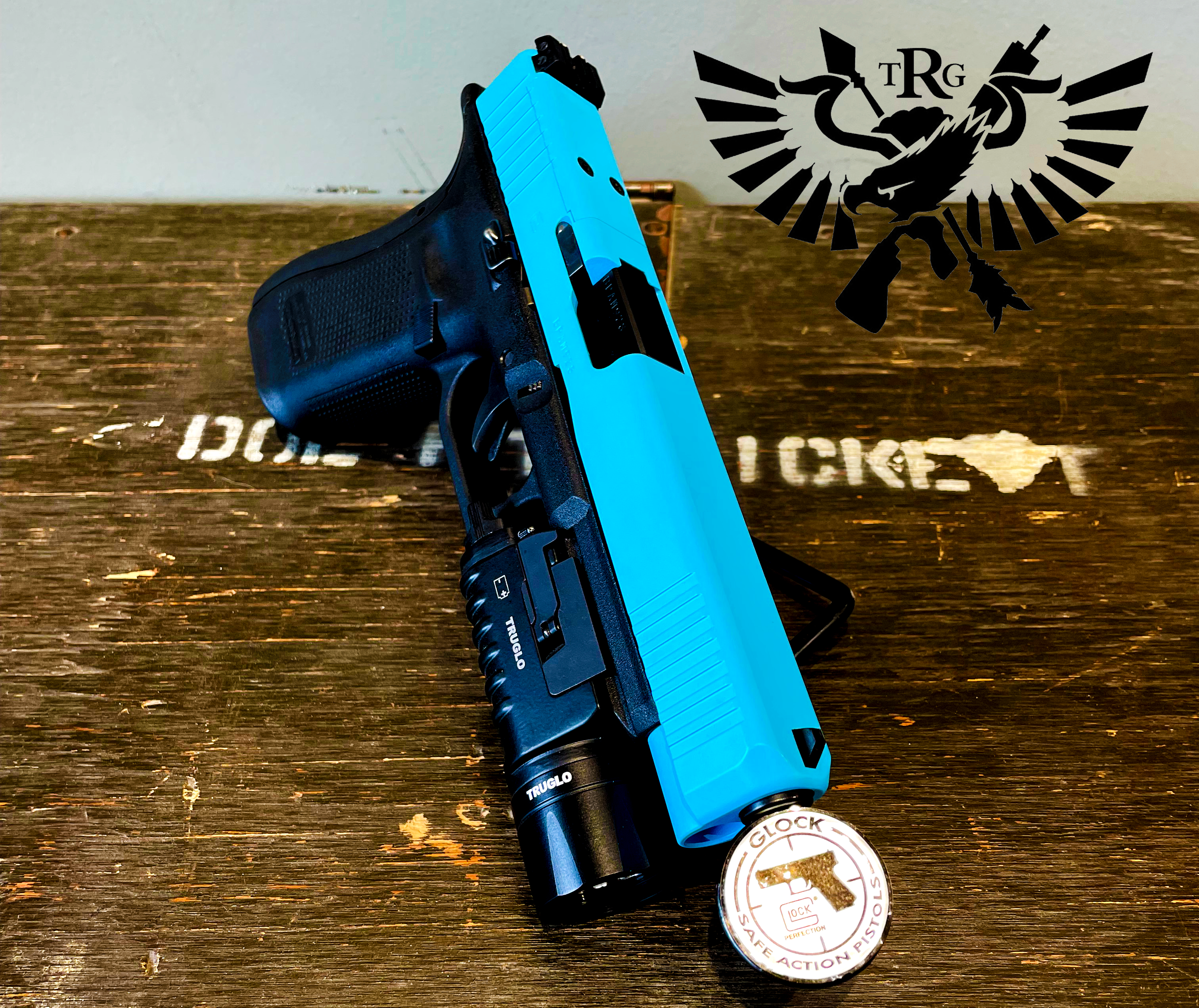 Blue Raspberry Cerakote Glock Cerakoted using Blue Raspberry | Cerakote