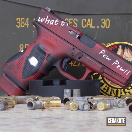 Powder Coating: Graphite Black H-146,Glock,S.H.O.T,Handguns,Pistol,Stormtrooper White H-297,Glock 19,USMC Red H-167,Custom Glock,Deadpool