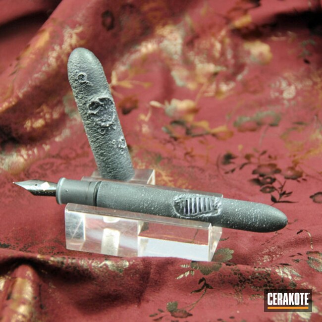 Custom Pen Cerakoted Using Matte Ceramic Clear