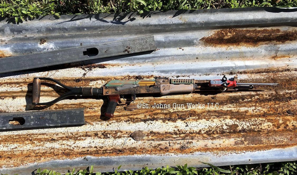 Apocalyptic AK-47 Cerakoted using Aztec Teal, Graphite Black and Copper ...