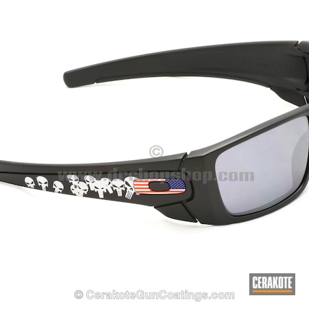Powder Coating: Sunglasses,Bright White H-140,Graphite Black H-146,Oakley Fuel Cells,Oakley