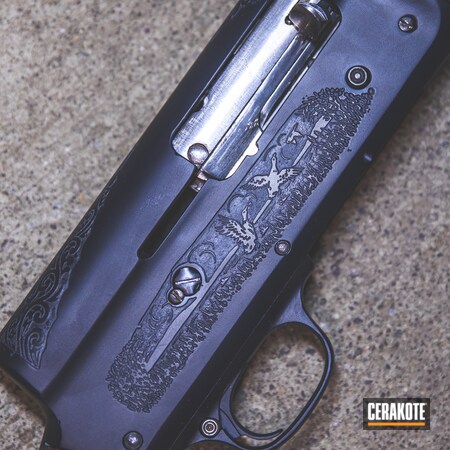 Powder Coating: Shotgun,S.H.O.T,Sniper Grey H-234,Midnight Blue H-238,Savage Arms