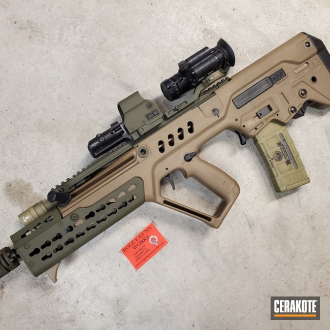 Iwi Tavor Cerakoted Using Magpul® O.d. Green