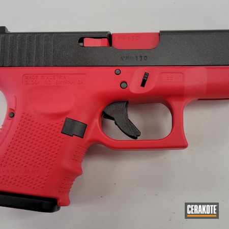 Powder Coating: 9mm,Conceal Carry,Graphite Black H-146,Glock,Glock 26,S.H.O.T,Pistol,USMC Red H-167,G26,Stainless H-152