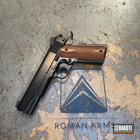 Powder Coating: BLACKOUT E-100,1911,S.H.O.T,10mm,Pistol,Delta Elite,Colt,Handgun,Custom 1911,Restoration