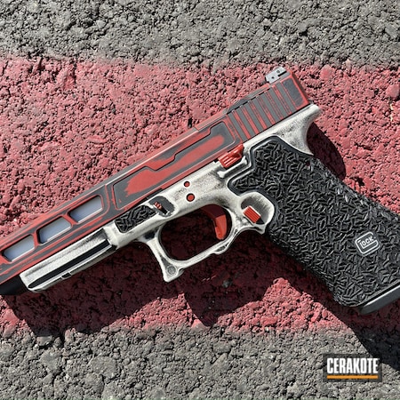 Powder Coating: Glock 35,Graphite Black H-146,Crimson H-221,Snow White H-136,S.H.O.T,Custom Glock