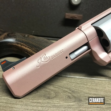Cerakoted Kimber Revolver In H-151 And H-327