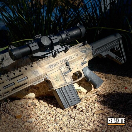 Powder Coating: Graphite Black H-146,S.H.O.T,Custom AR,Patriotic,Carbine,Custom Built,AR Build