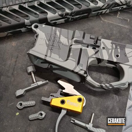 Powder Coating: Firearm,Graphite Black H-146,S.H.O.T,Camo,SIG™ DARK GREY H-210,AR Build