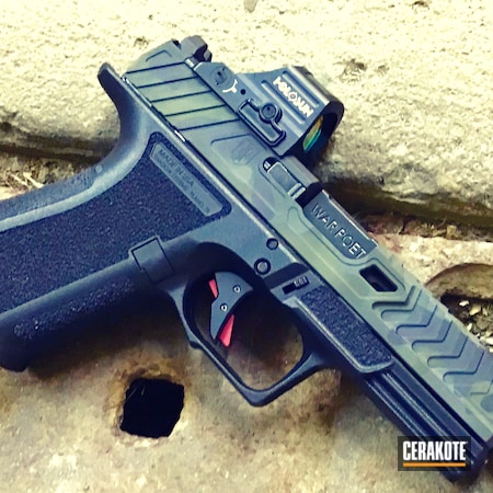 Powder Coating: 9mm,Graphite Black H-146,Warrior,Tactical Pistol,S.H.O.T,Pistol,Shadow Systems,Shadow