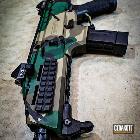 Powder Coating: Graphite Black H-146,CZ Scorpion,Tactical Pistol,S.H.O.T,Highland Green H-200,CZ,Camo,Patriot Brown H-226,MAGPUL® FLAT DARK EARTH H-267