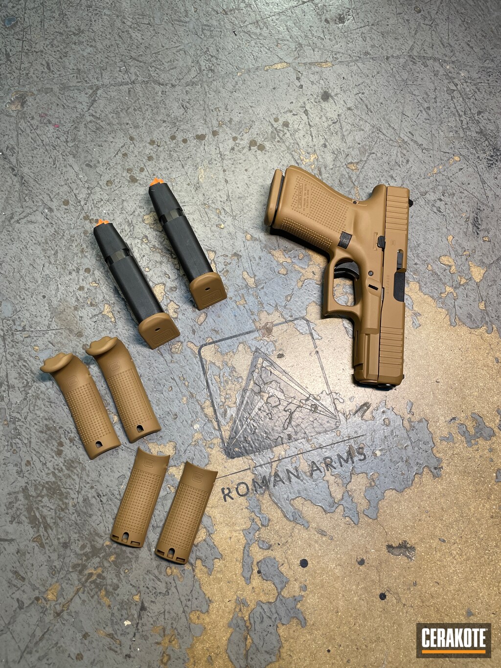 Glock 19 Coyote Frame Glock 19 Coyote Frame