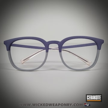 Cerakoted Smart Looking 2 Tone Eyeglass Frames In H-255 And H-314