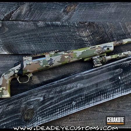 Powder Coating: Chocolate Brown H-258,S.H.O.T,Hunting Rifle,Camo,MULTICAM® LIGHT GREEN H-340,Patriot Brown H-226,Bolt Action Rifle,MCMILLAN® TAN H-203,TROY® COYOTE TAN H-268