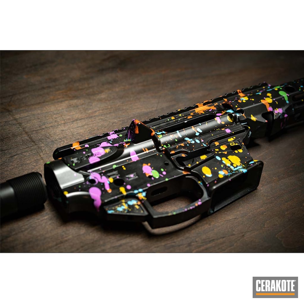 90's Paint Splatter AR Project with H-351, H-325, H-146, H-328, H-329 and  H-317