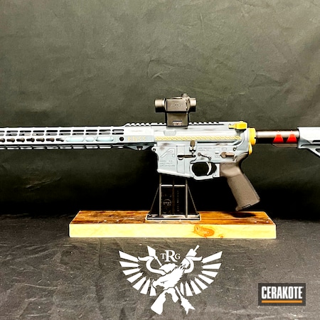 Powder Coating: 5.56,Space Marines,S.H.O.T,Aero Precision,Gold H-122,JESSE JAMES COLD WAR GREY H-402,AR-15,Space Wolves Theme,Space Wolves,Graphite Black H-146,Crimson H-221,BLUE RASPBERRY H-329,Wargames,Miniature,Video Games,Warhammer 40k