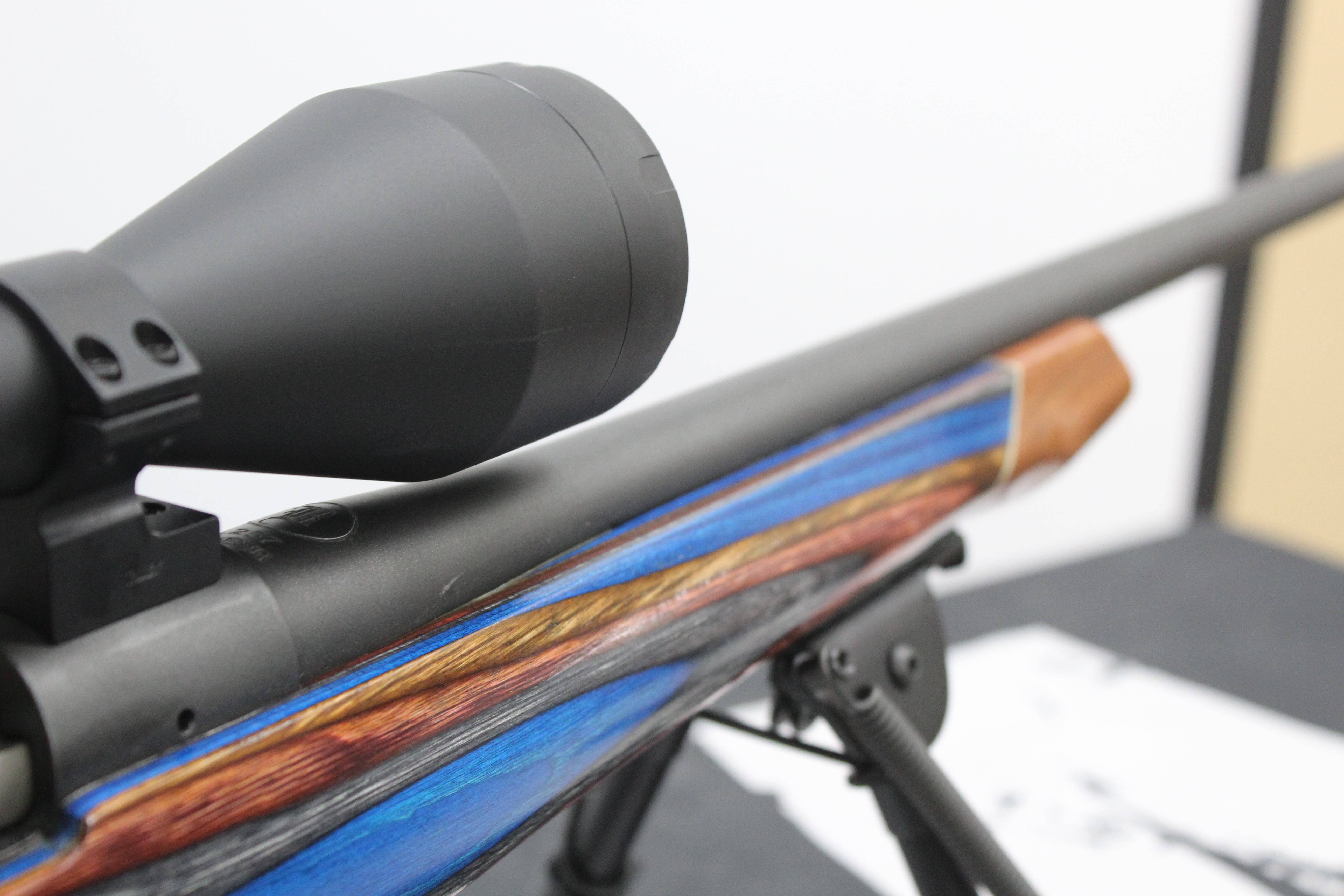 Bolt Action Rifle Cerakoted using Tungsten | Cerakote