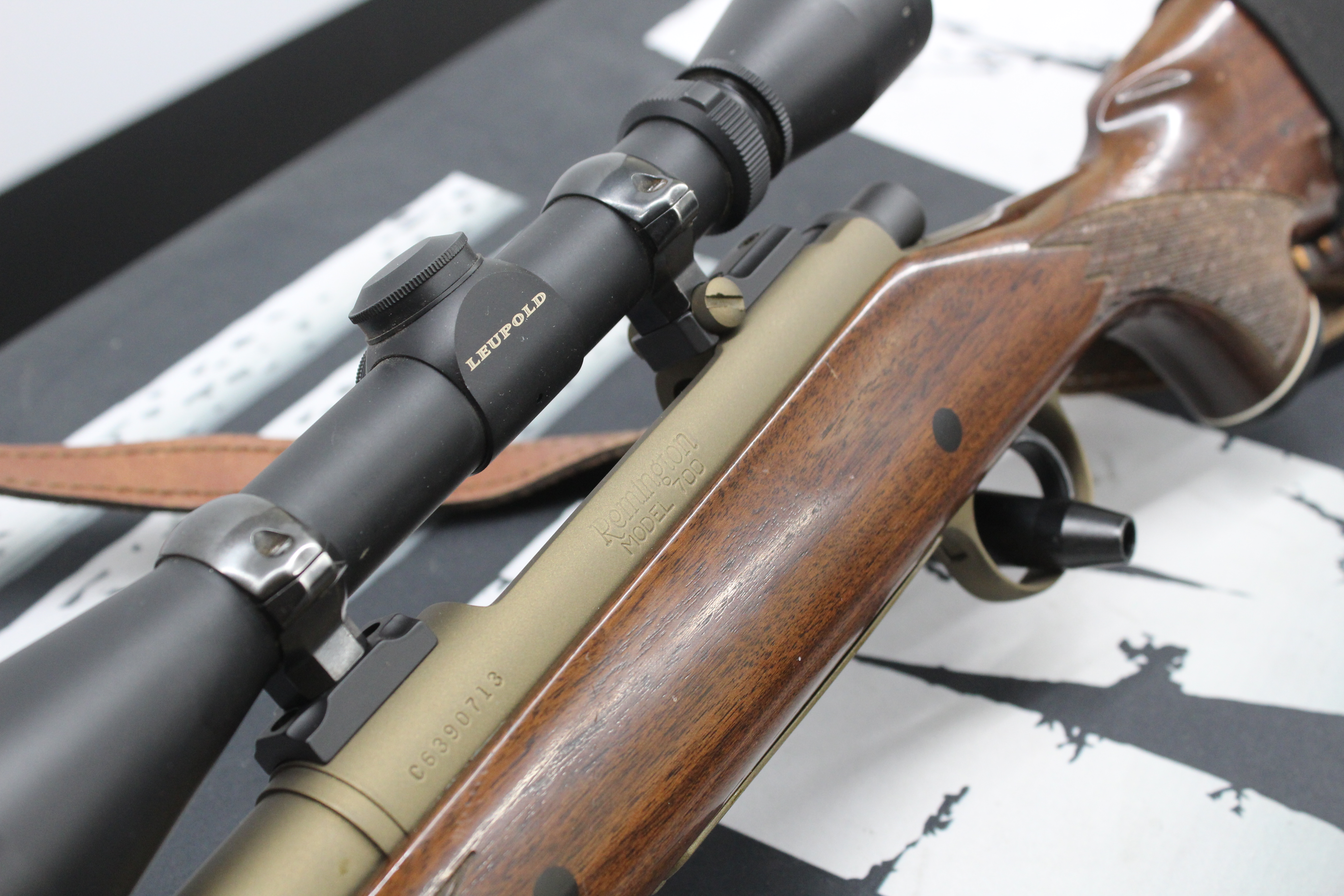 Bolt Action Rifle Cerakoted using Burnt Bronze | Cerakote