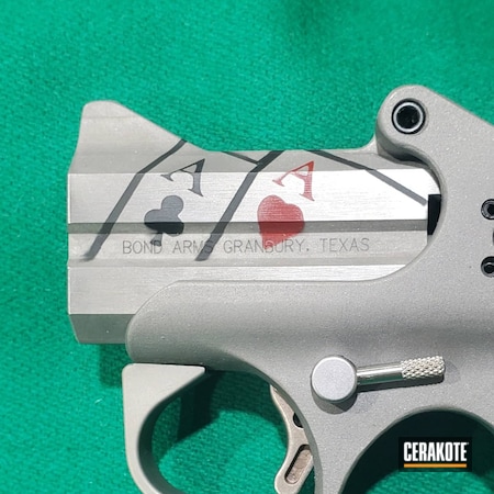 Powder Coating: 9mm,Crimson H-221,S.H.O.T,Pistol,Armor Black H-190,Bond Arms,Derringer