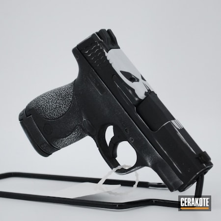 Powder Coating: 9mm,Bright White H-140,Distressed,BLACKOUT E-100,Pistol