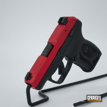Powder Coating: 9mm,S.H.O.T,STOPLIGHT RED C-143