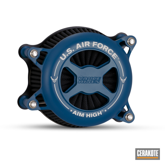 Cerakoted: Air Cleaner Cover,Harley Davidson,USMC Red H-167,Automotive,MAGPUL® O.D. GREEN H-232,Air Cleaner,Stormtrooper White H-297,America,KEL-TEC® NAVY BLUE H-127,SUNFLOWER H-317,Military,Armed Forces Expeditionary Service,Sky Blue H-169,Motorcycle