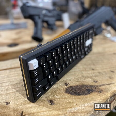 Powder Coating: Keyboard,Armor Black H-190,Mechanical Keyboard,Electronics