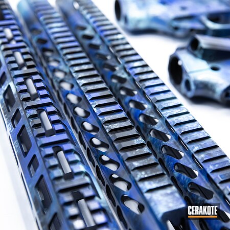 Powder Coating: KEL-TEC® NAVY BLUE H-127,Graphite Black H-146,NRA Blue H-171,S.H.O.T,Periwinkle H-357,HIGH GLOSS ARMOR CLEAR H-300,Marbled,Robin's Egg Blue H-175,Marble,Upper / Lower / Handguard